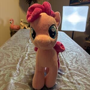 My Little Pony Pinkie Pie Plush 2013 Aurora World Hasbro Medium Pony Toy